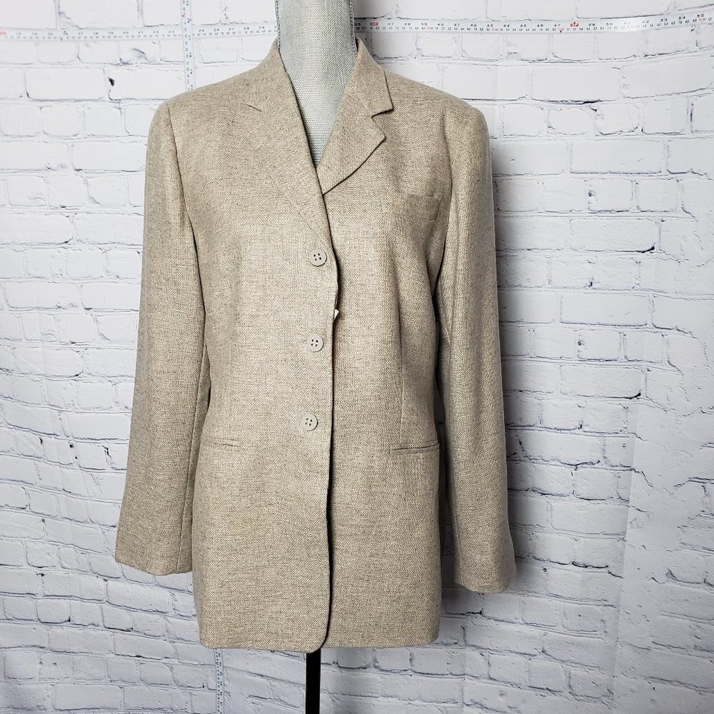 Armani Collezioni 100% Super Fine Cashmere Blazer NWT size 14 Designer Piece